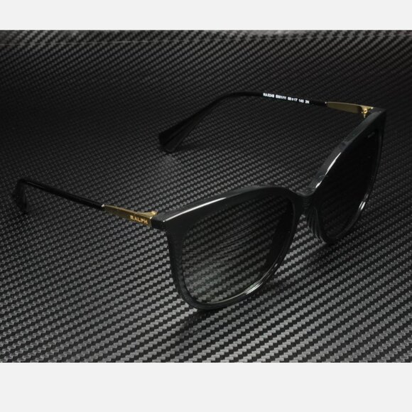 Ralph Black Grey Dark 56 mm Women's Sunglasses